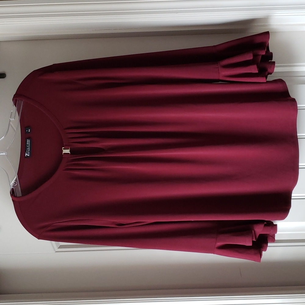 New York & Company Bell Sleeve Blouse
